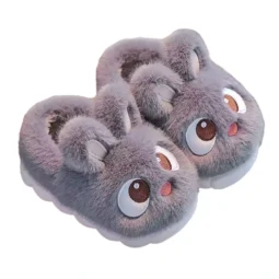 Pantufa Coelhinho Fluffy Antiderrapante